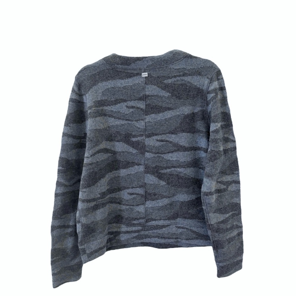prAna Snowbound Wool Blend Sweater in Nightshade Size M - Picture 7 of 9
